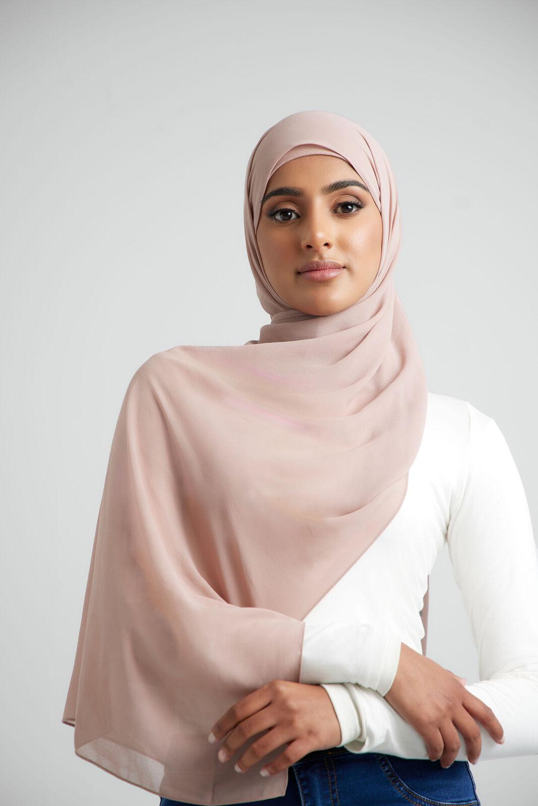 Beige Instant Hijab