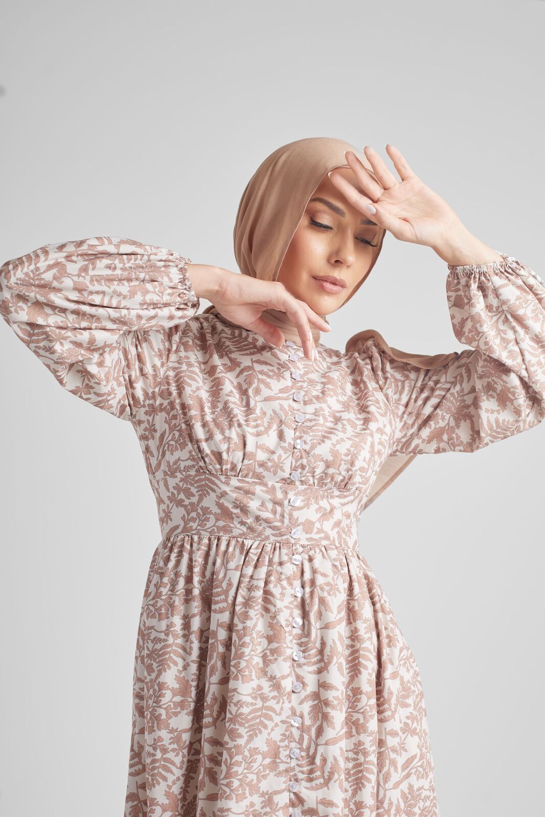 Botanic Button Dress