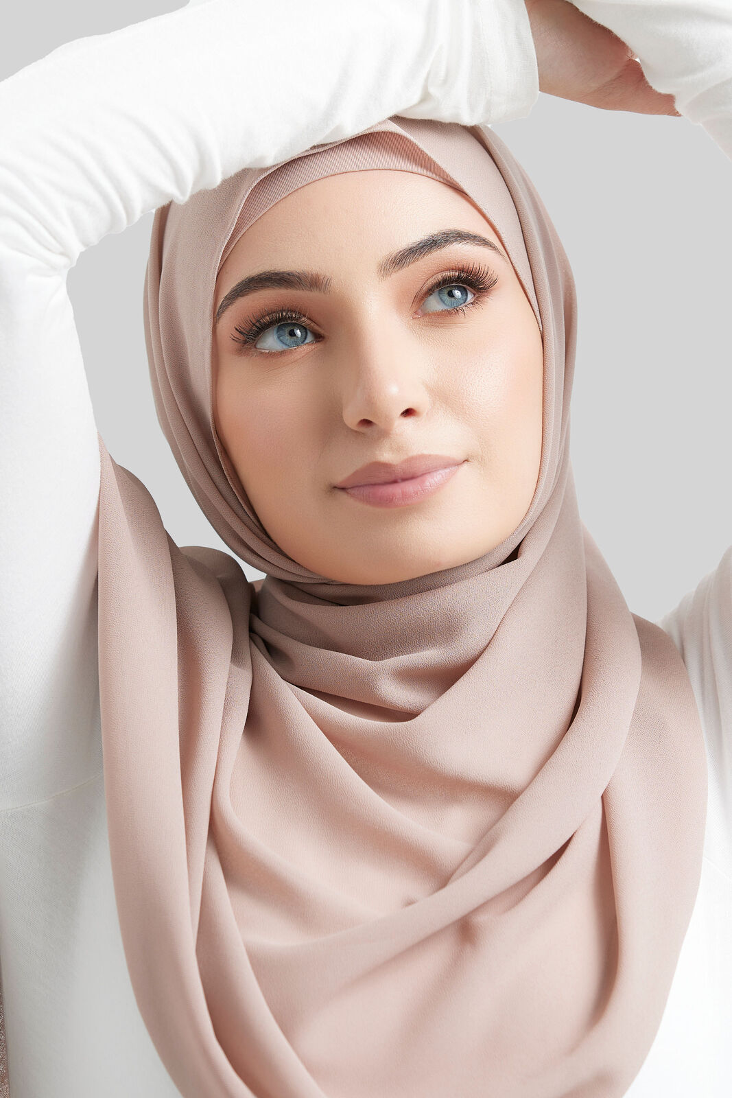 Latte Plain Hijab