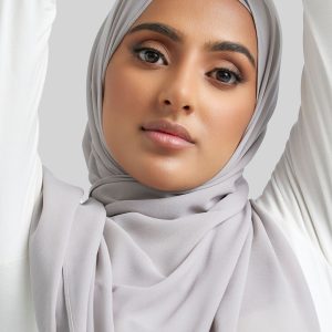 Steel Plain Hijab