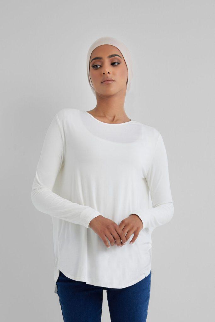 White Lightweight Top