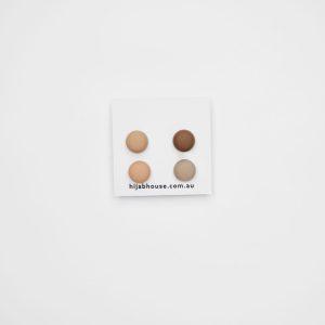 Neutral Magnet Pins