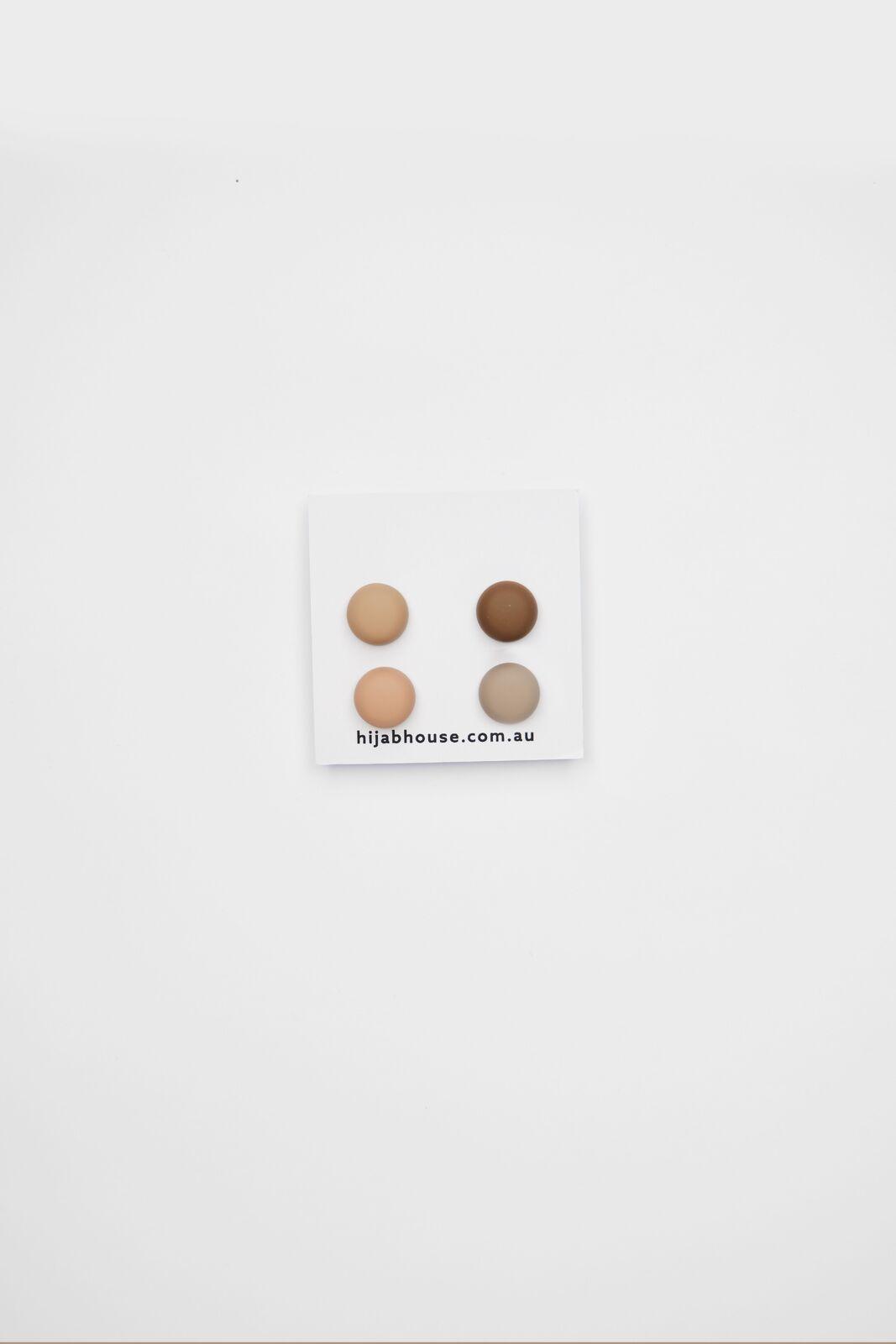 Neutral Magnet Pins