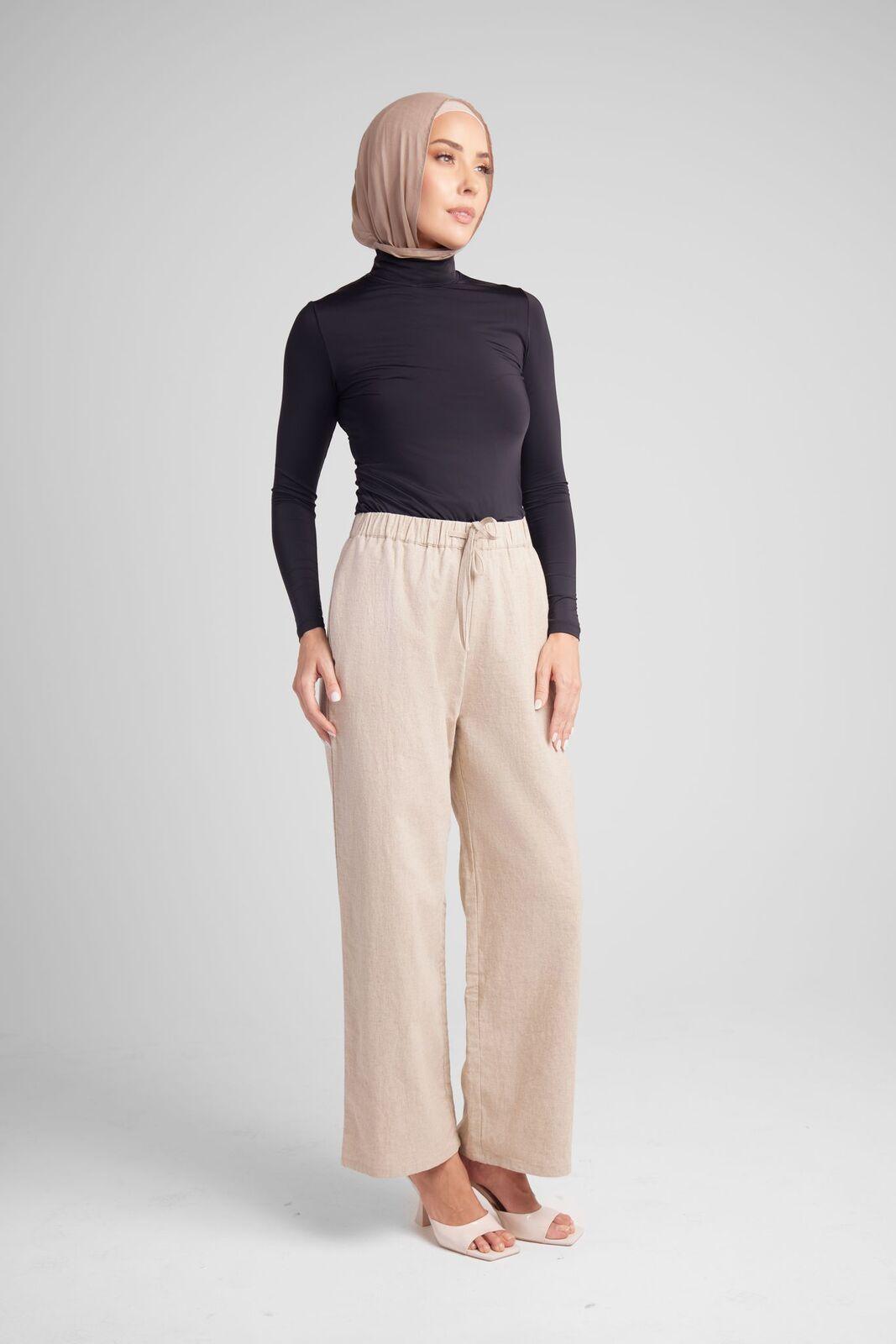 Sand Linen Pant