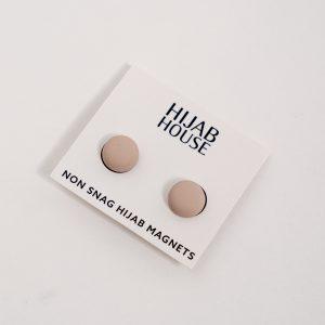 Taupe Matte Magnet Pin