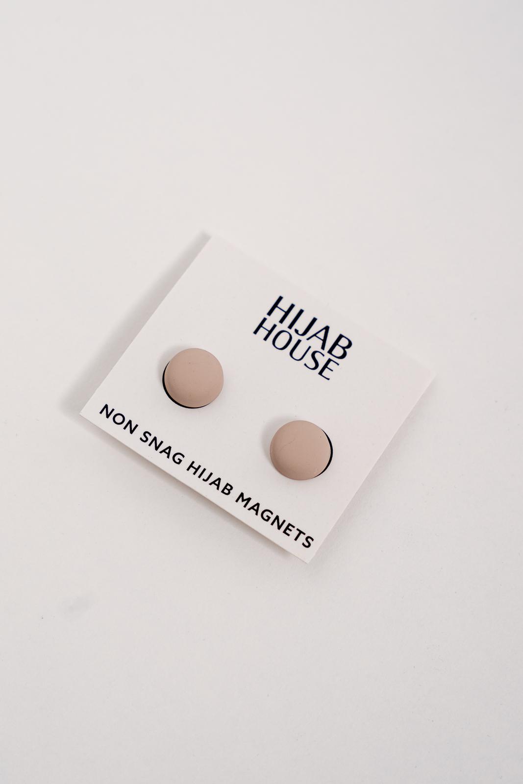 Taupe Matte Magnet Pin