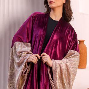 Burgundy Aurora Kaftan