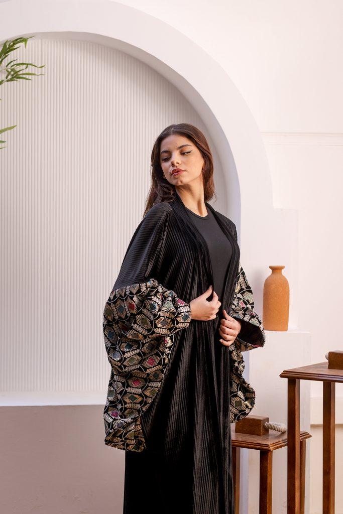 Midnight Bloom Kaftan