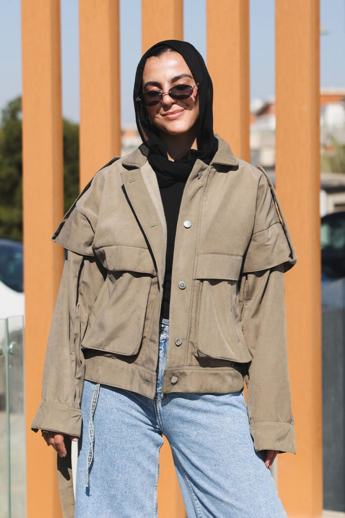 Olive Multi Pocket Jacket