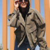 Olive Multi Pocket Jacket
