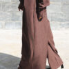 Brown Volume Trousers with Darts